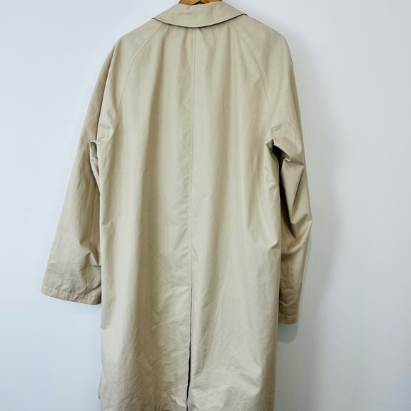 Burberry Beige Nova Check Lined Classic Utility Trench Coat UK L - Picture 16 of 16